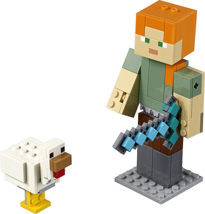 Produktbild LEGO Alex mit Huhn (21149, LEGO Minecraft)