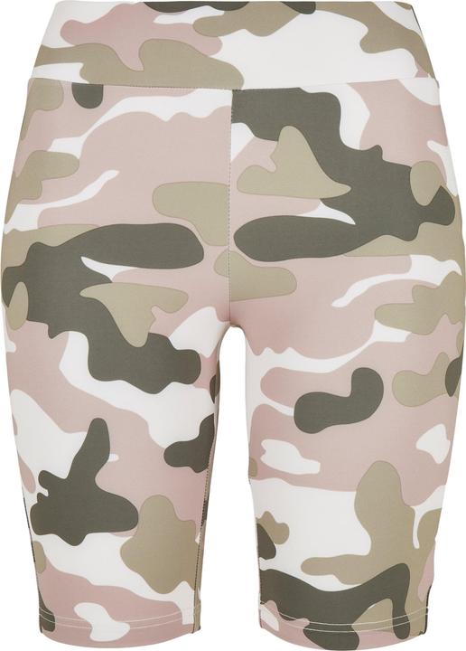 Produktbild Urban Classics Ladies High Waist Camo Tech Cycle Shorts (XXL)