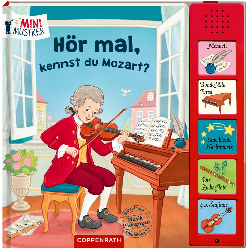 Hör mal, kennst du Mozart?, Kinderbücher von Jennifer Coulmann