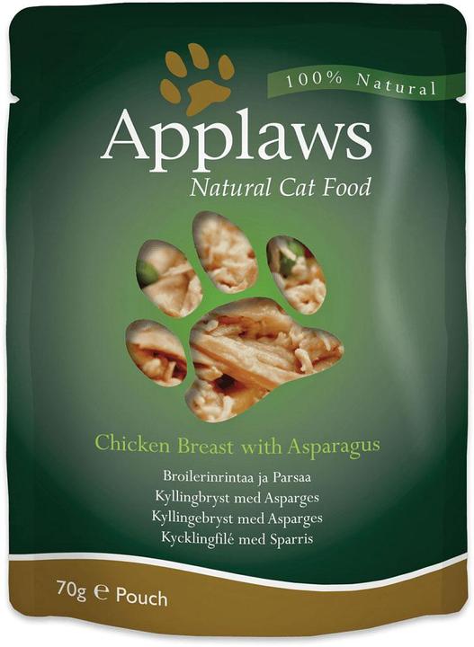 Actual product image Applaws Chicken and asparagus (Adult, 1 pcs., 70 g)