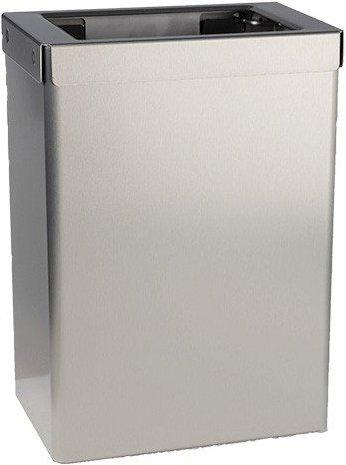 Actual product image Ophardt Waste garbage can stainless steel open (50 l)