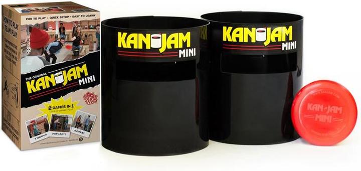 Actual product image Kanjam Mini Game Frisbee black / red