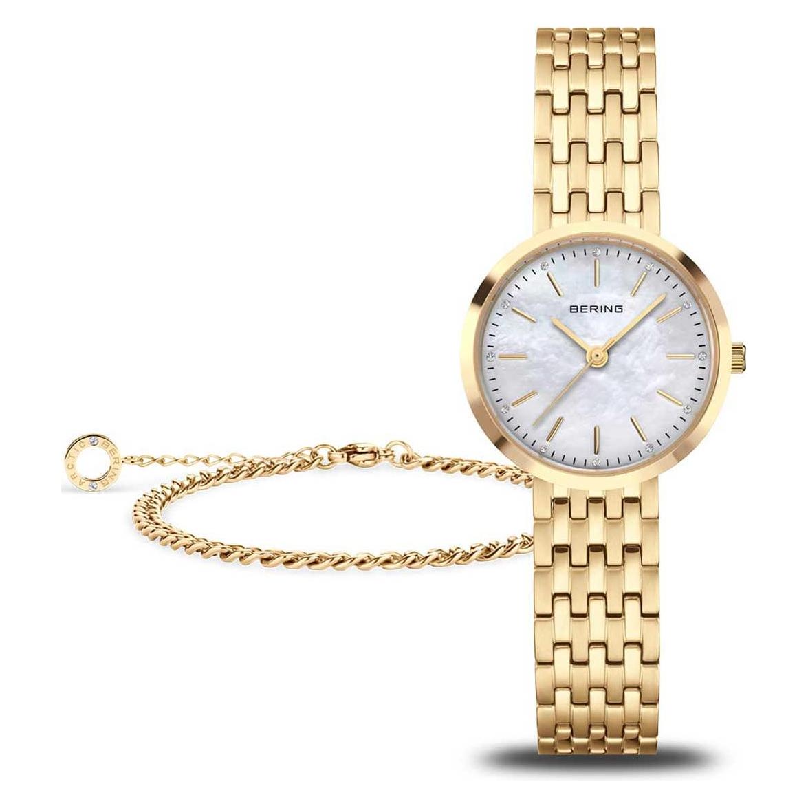 Bering, Horloge, 19126-734-Gwp, Goud, (Analoog Horloge)