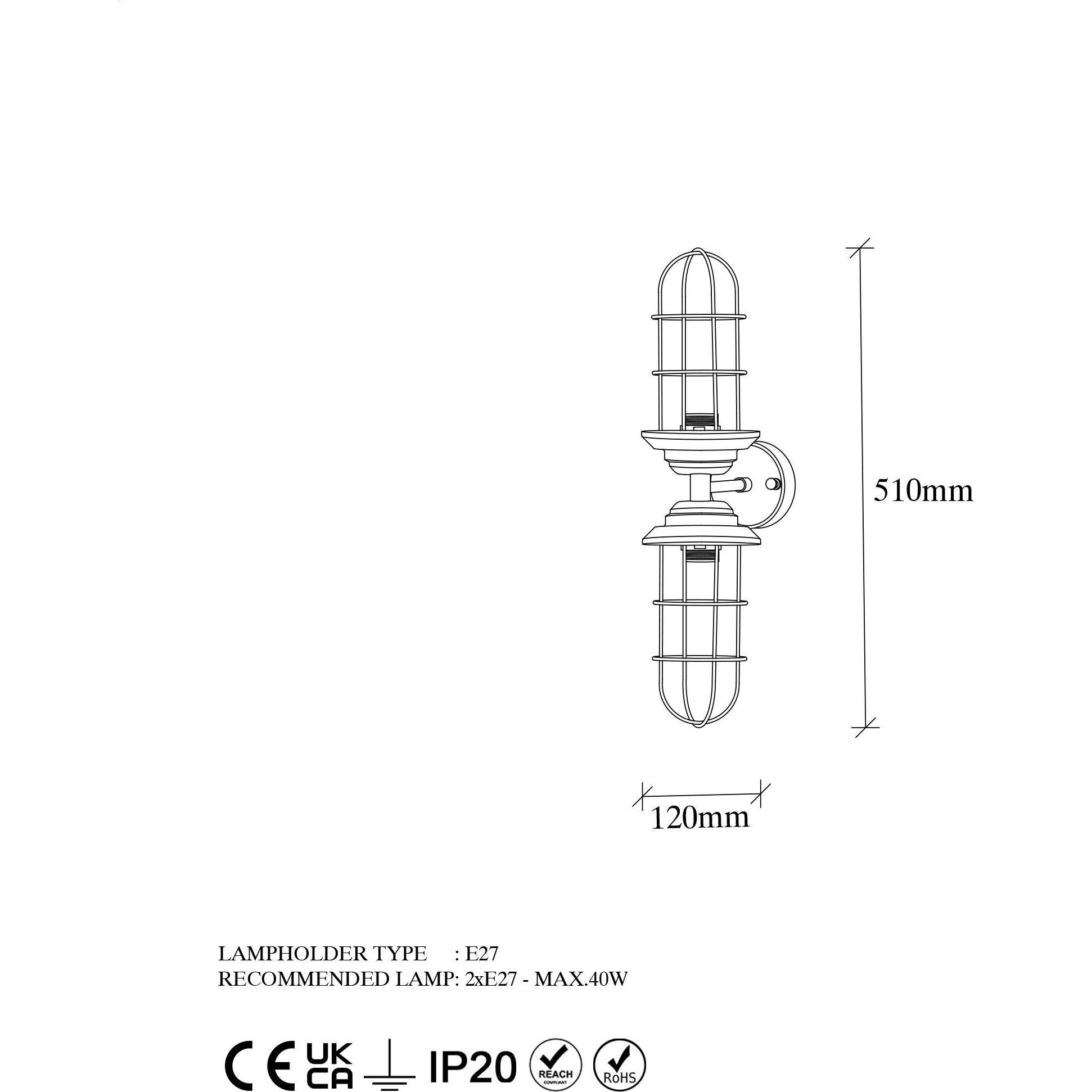 Thumbnail - Hanah Home, Wandleuchte + Deckenleuchte, Max (E27)