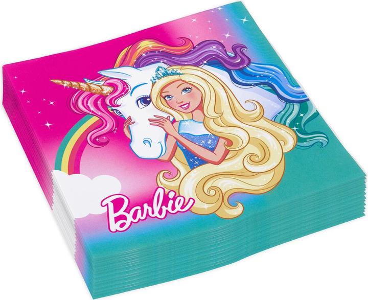 Image du produit Amscan Barbie (20 pcs, 33 x 33 cm)
