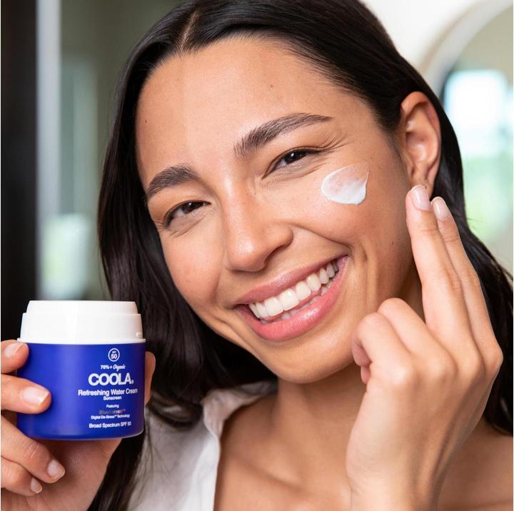 Productafbeelding Coola Suncare Verfrissende Watercrème Biologische Gezichtszonnebrandcrème SPF50 (SPF 50, 44 ml)