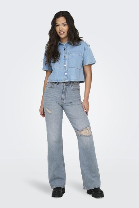 Produktbild Only ONLCAMILLE Hohe Taille Weiter Beinschnitt Jeans Jeans mit weitem Bein (W28/L32)