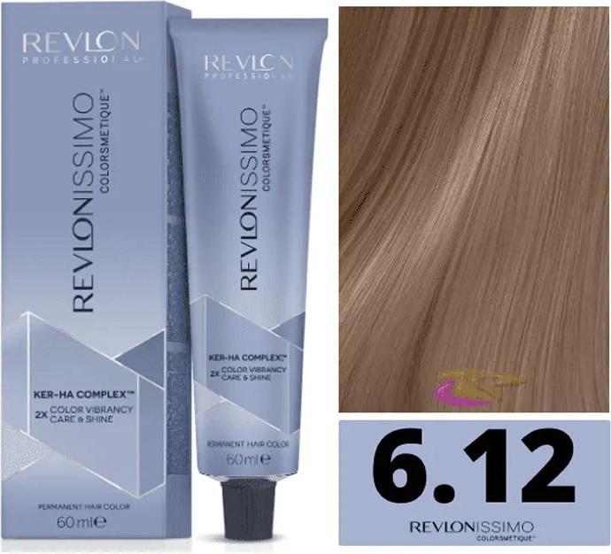 Actual product image Revlon Professional Colorsmetique 6.12 Dark Blonde Ash-Irisé (Dark blonde ash-irisé)