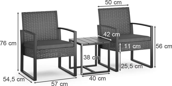 Produktbild OK-Living Gartenmöbel-Set