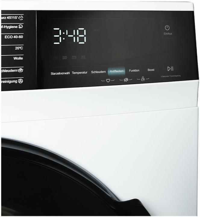 Actual product image Kibernetik Waschmaschine WM0925ACH 9kg EER A -10% (9 kg, Left)