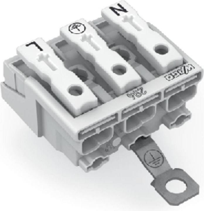 Image du produit Wago 294-4413 Borne de raccordement au réseau avec contact PE à visser sans