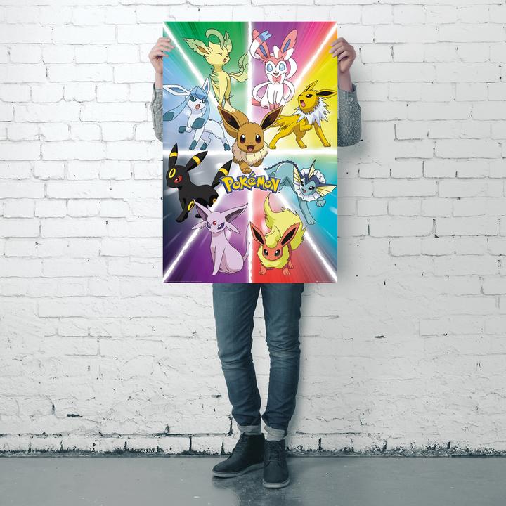 Actual product image Pokémon Poster Eevee Evolution 61 x 91,5 cm