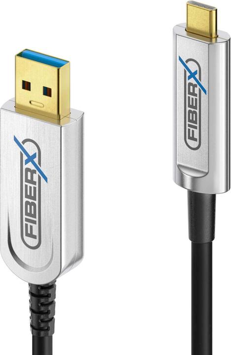 Image du produit Purelink Série FiberX - Câble USB 3.1 à fibre optique - USB-A USB-C - 50m (4.50 W)