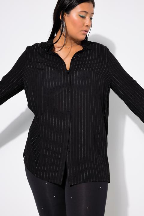 Immagine prodotto Studio Untold Camicia dal taglio squadrato con righe brillanti (54)