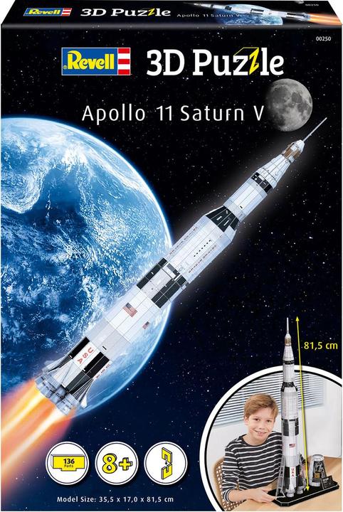 Actual product image Revell Apollo 11 Saturn V (136 pieces)