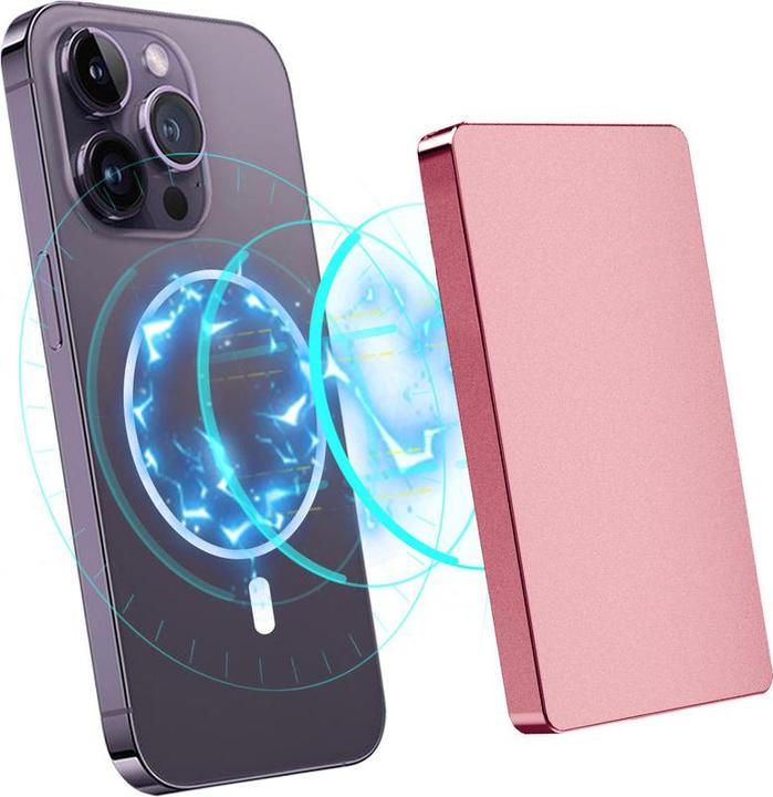 Immagine prodotto Valenta Kartenschutzhülle, Standard, MagSafe – Rosa