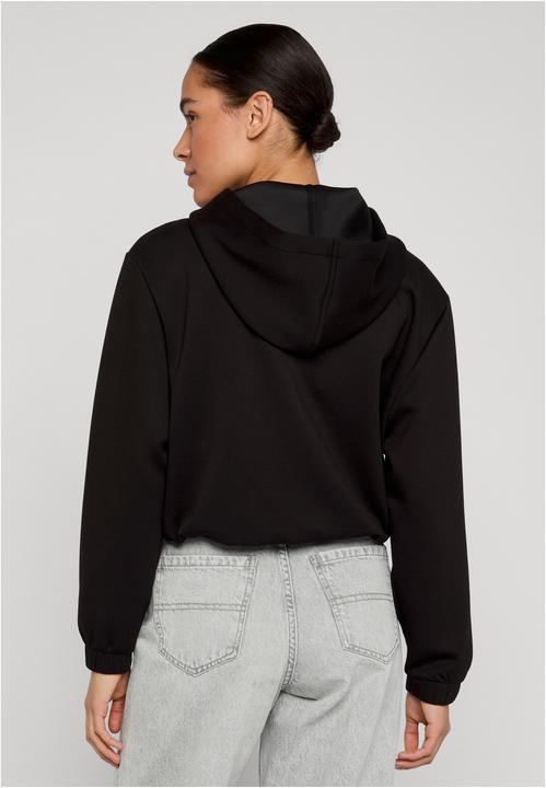 Produktbild Urban Classics Ladies Scuba Zip Hoodie black S (S)