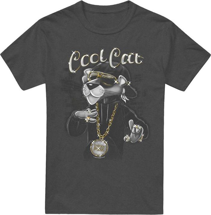Produktbild Pink Panther Cool Cat TShirt meliert (M)