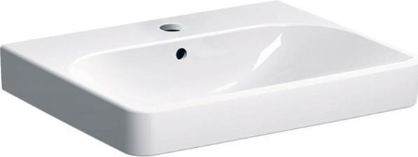 Geberit Keramag / wastafel Smyle Square 60 cm wit met coating 500229018 (480 mm, 600 mm)