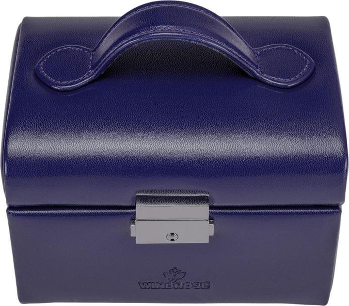 Produktbild Windrose Schmuckkoffer klein Merino Moda dunkelblau