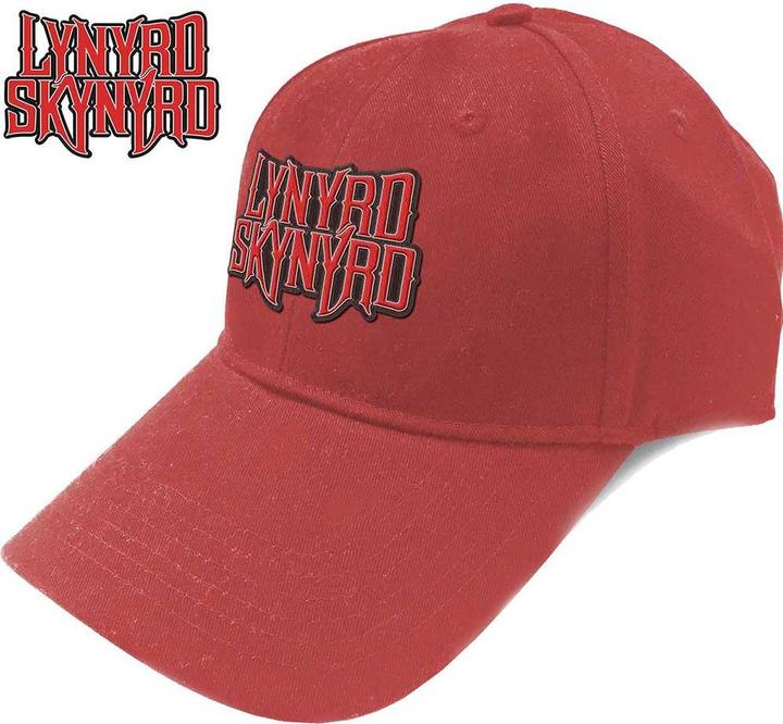 Actual product image Lynyrd Skynyrd LynyrdSkynyrd Logo RED Baseball Cap