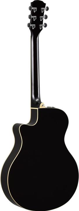 Image du produit Yamaha APX-600 Electro-Acoustic Guitar, Black (Guitare occidentale, Cadre et manche : bois de résonance, Touche : Bois de rose, Table d'harmonie : Épicéa, Moulu)