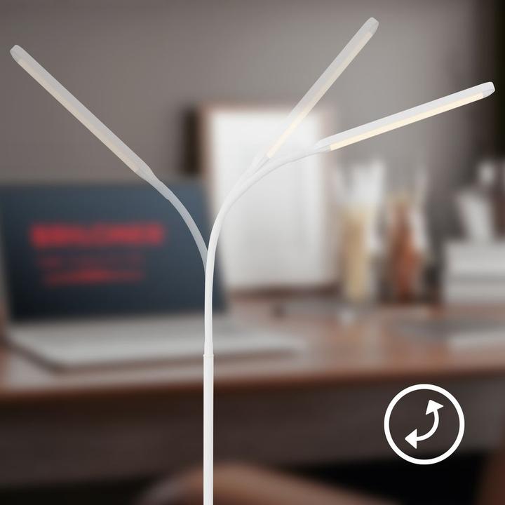 Produktbild Briloner MURA LED Stehleuchte - Weiss (600 lm)