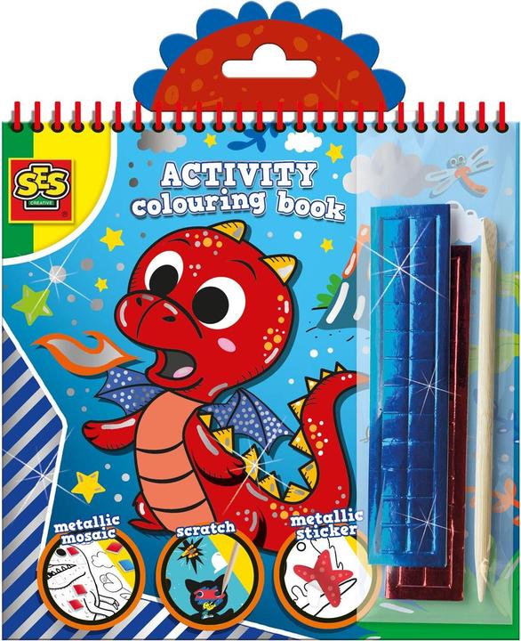 Ses Special coloring book Metallic