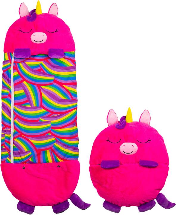 Produktbild MediaShop Happy Nappers Einhorn pink | Large 6-12 Jahre | Spielen - kuscheln- schlafen | Kinderschlafsack (137 cm)