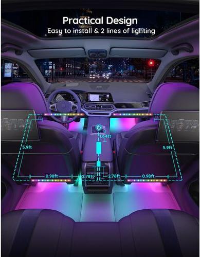 Immagine prodotto Govee Illuminazione interna dell'auto, RGBIC