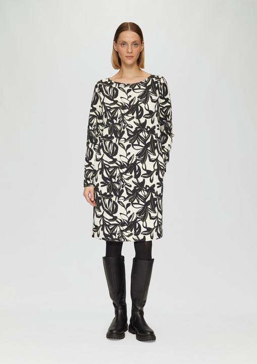Produktbild S.Oliver Kleid Scuba-Kleid mit Seitentaschen (44)