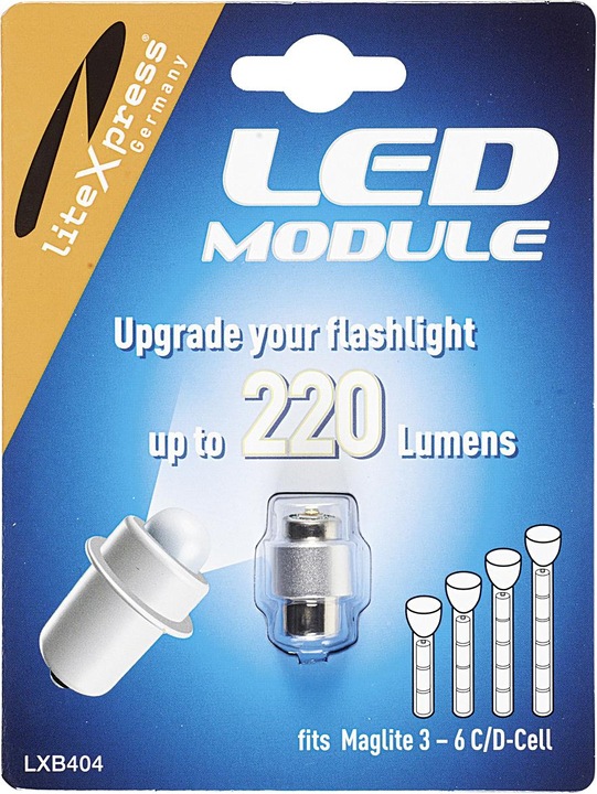 Produktbild LiteXpress LED Modul für 3-6C/D Cell