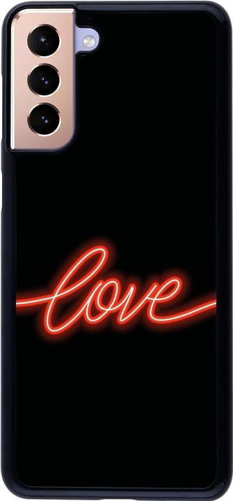Actual product image PhoneLook Cover Valentine 2023 neon love (Samsung Galaxy S21+ 5G)