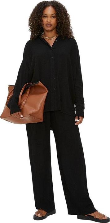 Immagine prodotto Dorothy Perkins Camicia oversize da donna/ragazzo con stropicciatura alta (36)