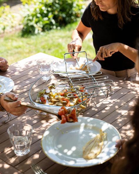 Actual product image Pyrex Auflaufform mit Grill-Einsatz 4 L, 38 x 27 x 7 cm