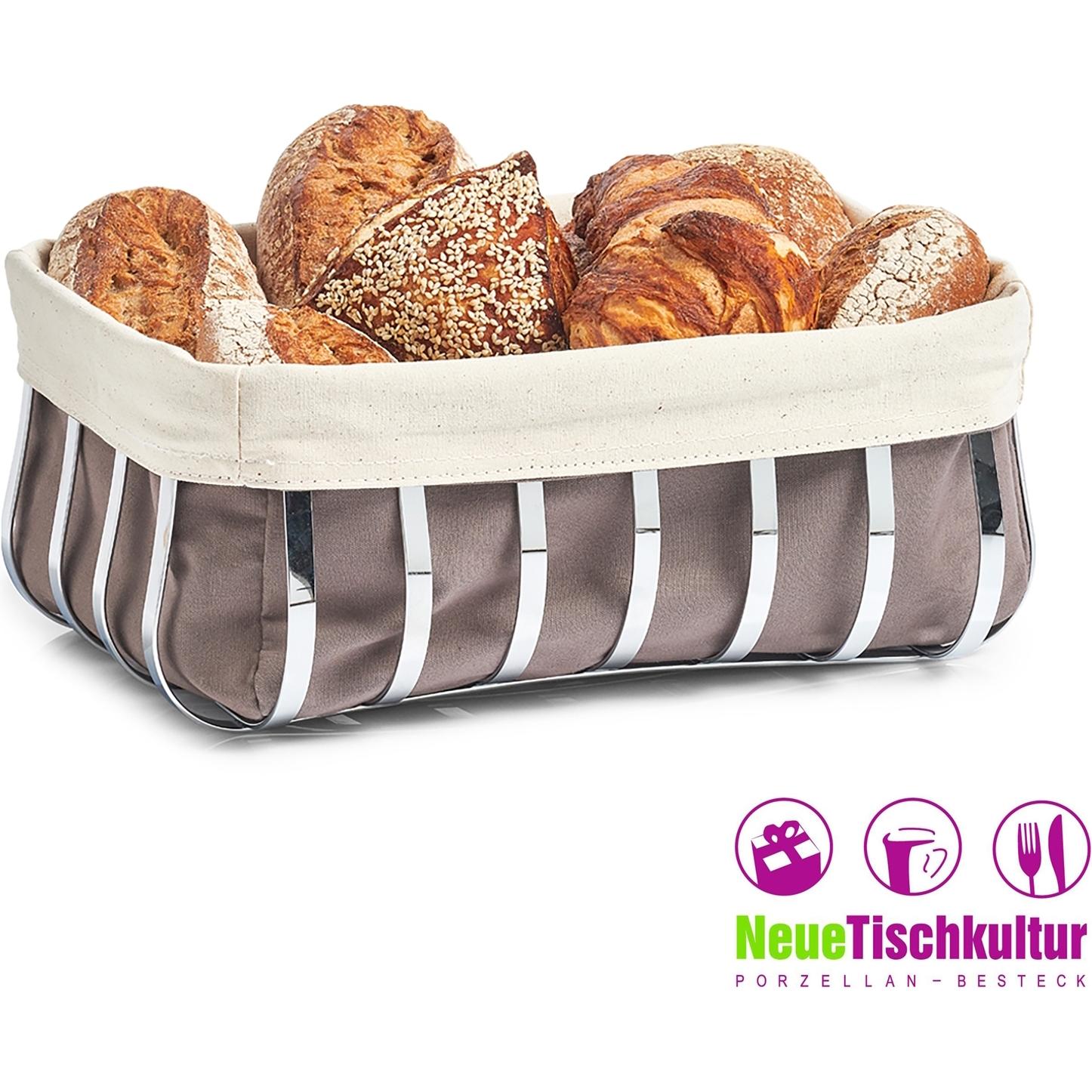 Thumbnail - neuetischkultur Brotkorb rechteckig, Brotaufbewahrung, Braun