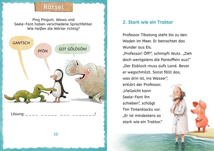 Actual product image Kleine Lesehelden: Urmel aus dem Eis (German, Judith Ruyters, Max Kruse, Guenther Jacobs, 2023)