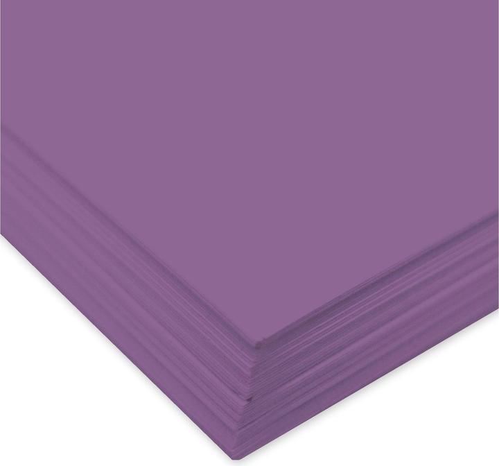 Actual product image Ursus Clay drawing paper A4, 130 g/m², 100 sheets, Purple (130 g/m², A4)
