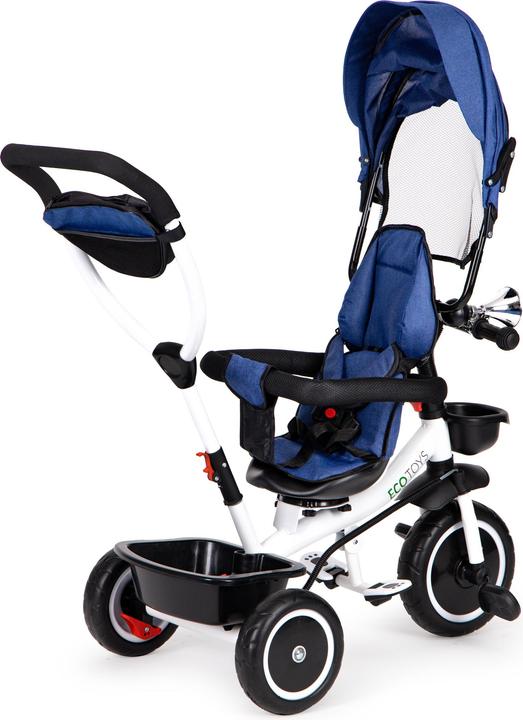 Actual product image EcoToys Tricycle, pram (360* rotating seat)