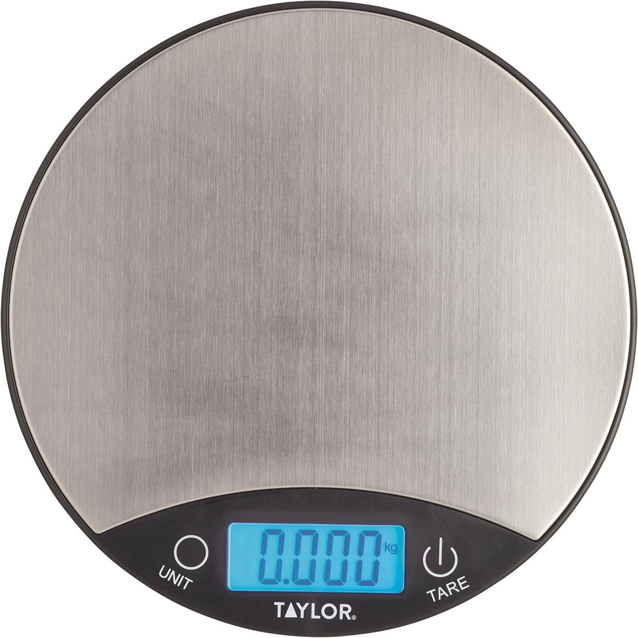 neuetischkultur Digitale Küchenwaage Dual, bis 5 Kg, Küchenwaage, Silber