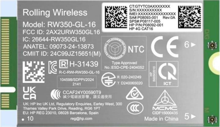 Image du produit HP LTE-AP Cat 16 WWAN