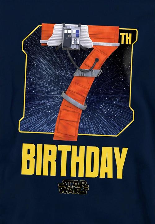 Produktbild Star Wars Xwing Pilot Kapuzenpullover 7. Geburtstag (116)