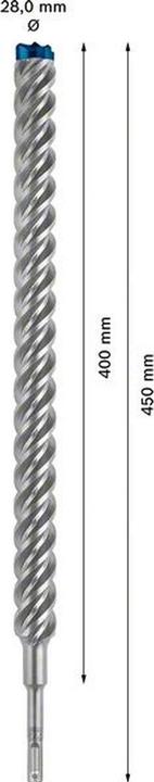 Actual product image Bosch Professional Zubehör Expert SDS Plus-7X (30 millimetres)