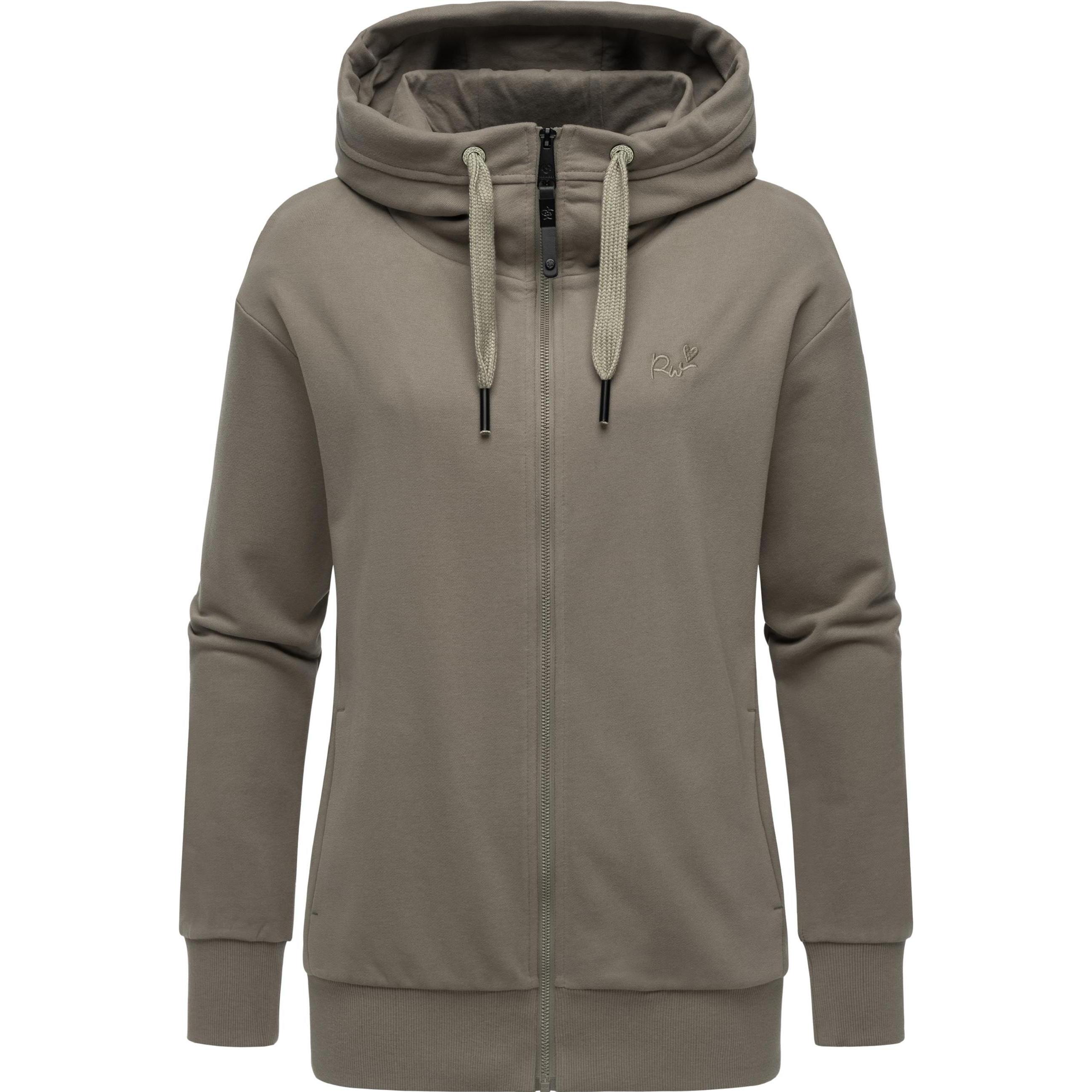 Ragwear, Damen, Pullover, Yodis Zip, Braun, (S)