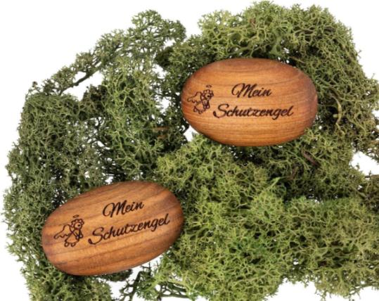 CreaDiva Holz Handschmeichler - "Mein Schutzengel..."