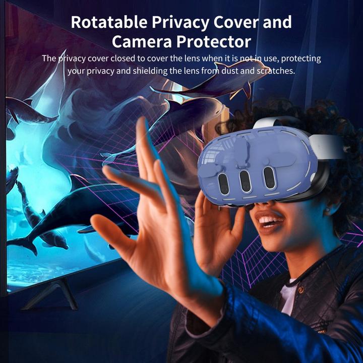 Image du produit Ueli Express Meta Quest 3 Cover avec protection de la caméra
