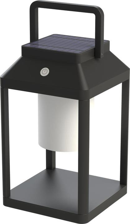 Produktbild Schönenberger Laterne Solar Mirach, Schwarz (16 x 17 x 26 cm, 1 x)