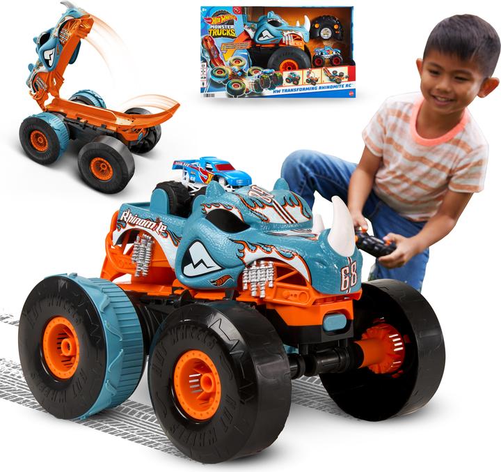 Image du produit Hot Wheels R/C MT Transforming Rhinomite