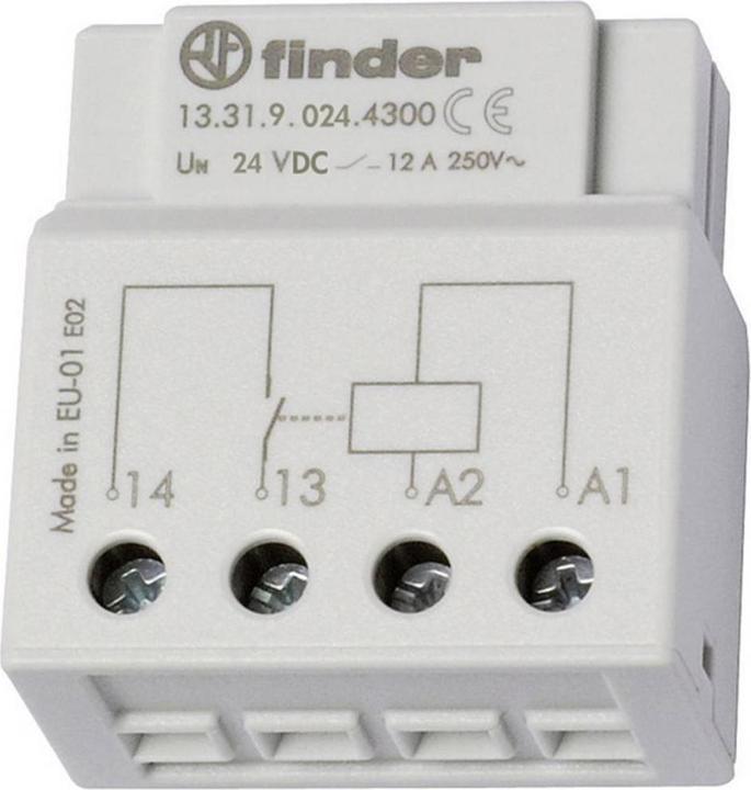 Produktbild Finder Interposing relay, 12A 1 NO, 24vdc