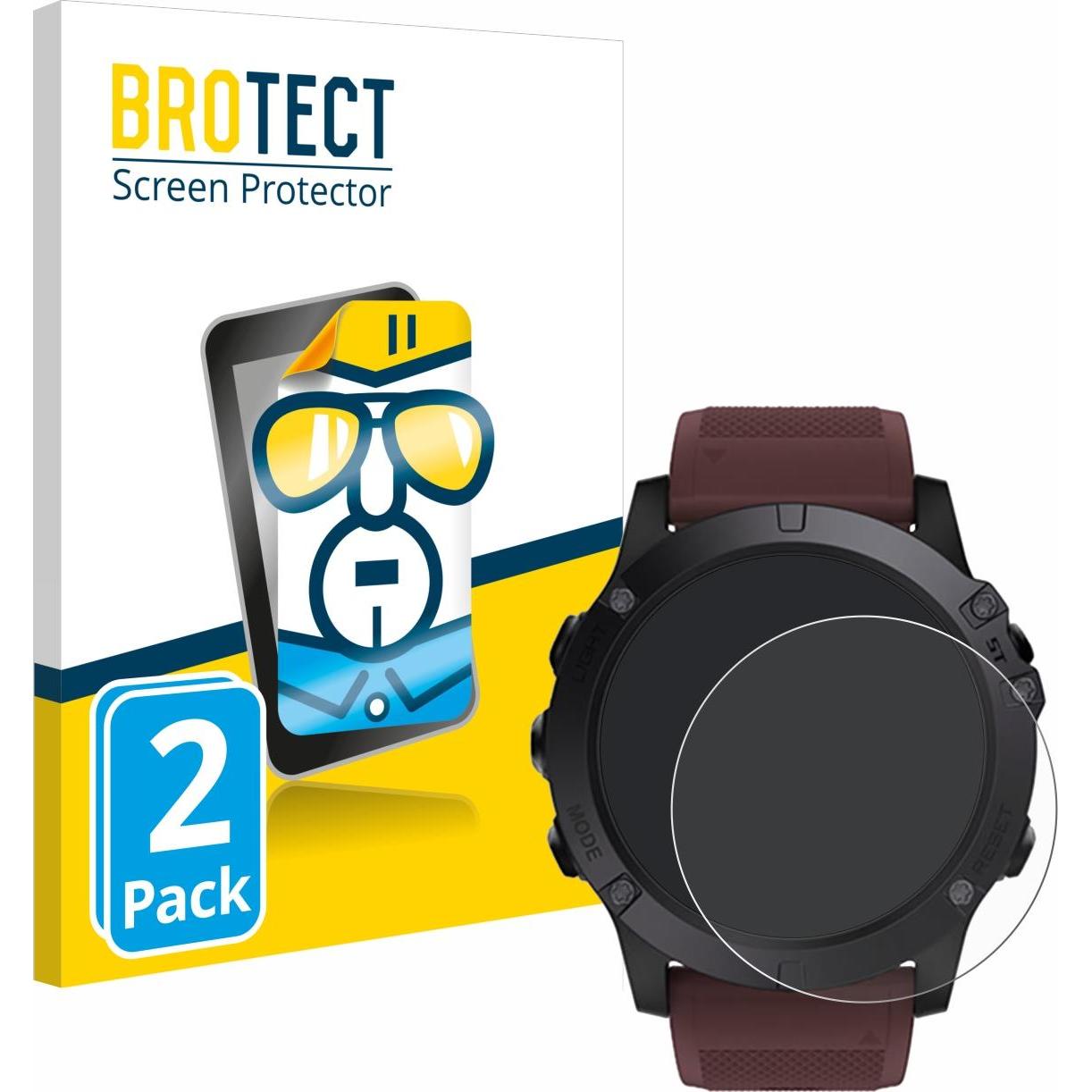 BROTECT Schutzfolie Displayschutz Displayschutzfolie Folie Klar Transparent, Smartwatch Schutzfolie, Transparent